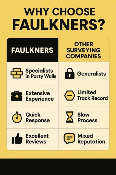 Can I Alter The Party Wall Surveyor? - A Crucial Guide From Faulkner Surveyors 4 Party Wall Mediation {bane} Faulkner Surveyors Wokingham Best Surveyor Near me Wokingham